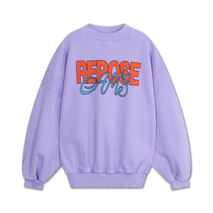 Crewneck Sweater – bright violet