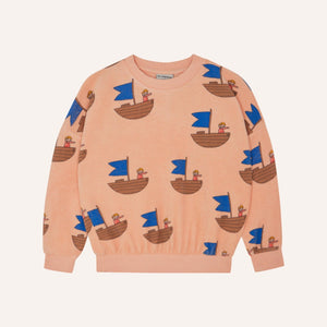 Sailor Allover Oversized Kids Sweatshirt