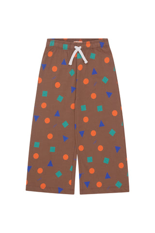 Geometric Pant – chocolate