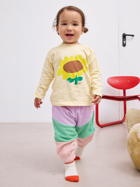 Baby Lila Color Block Jogging Pants