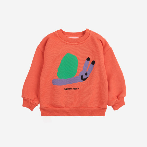 Baby Funny Snail Sweatshirt