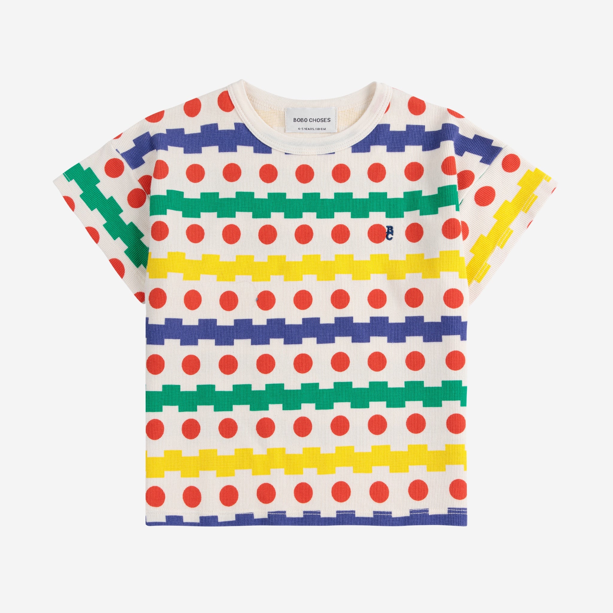 Geometric All Over Waffle Shirt