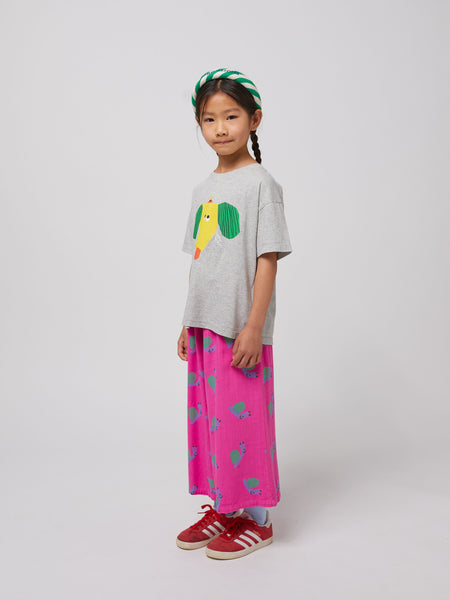 Funny Snail All Over Woven Culotte Pants