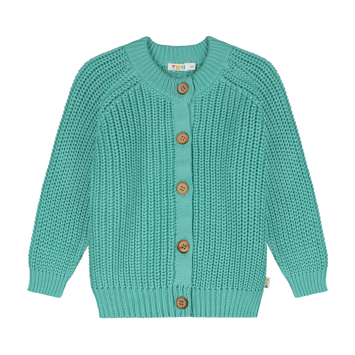 Raglan Cardigan – aqua