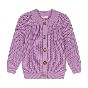 Raglan Cardigan – orchid