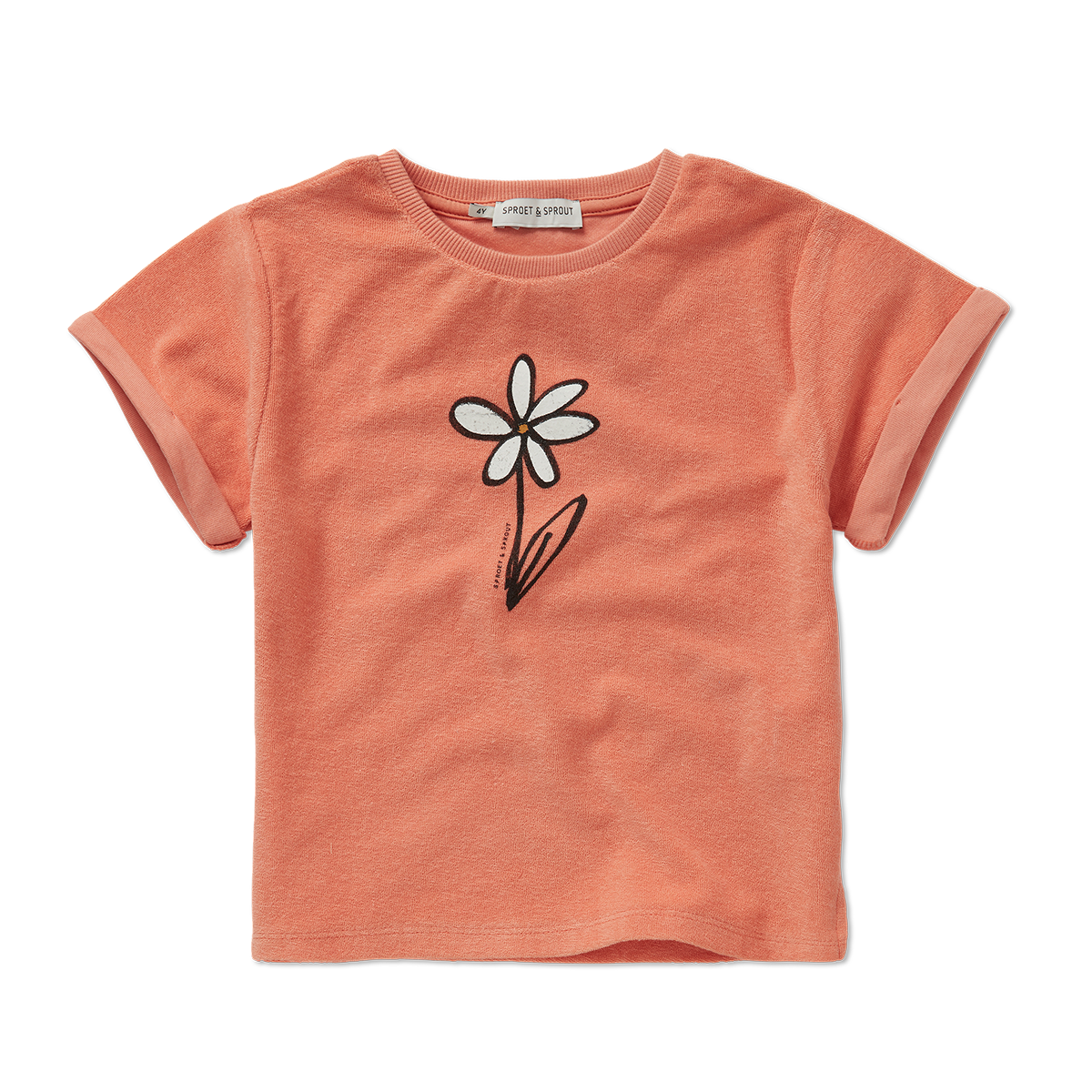 T-Shirt Terry Daisy – blush