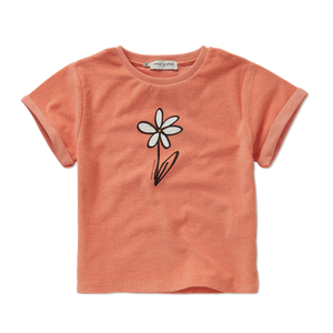 T-Shirt Terry Daisy – blush