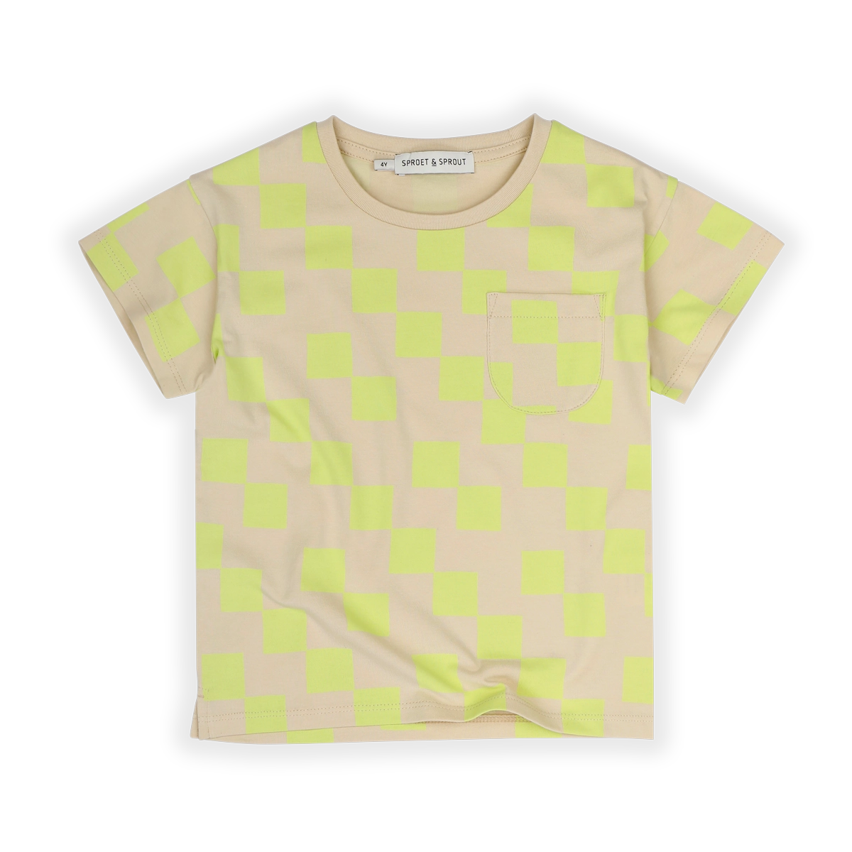 T-Shirt Pocket Blocks Print – sesame