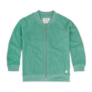 Track Jacket Sunseeker – botanical green