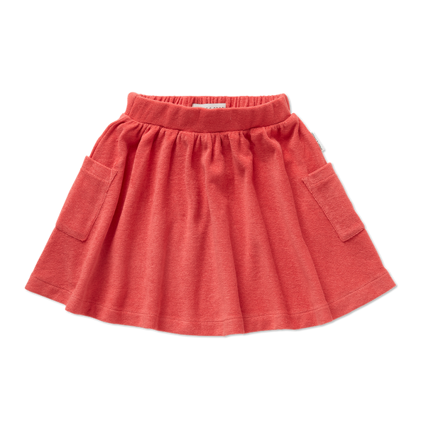 Terry Skirt Pockets – rose petal