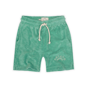 Terry Bermuda Shorts – botanical green