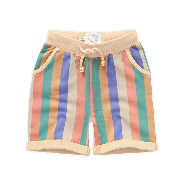 Shorts Multicolor Stripes – nectarine