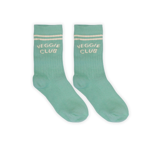 Sport Socks Stripes – botanical green