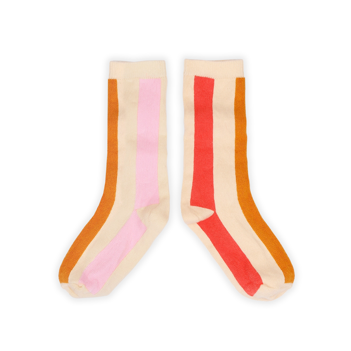 Socks Stripes – nectarine