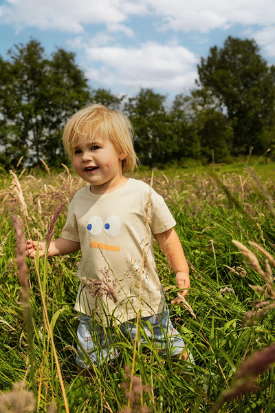 T-Shirt Smiley – sesame