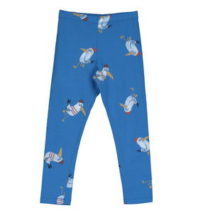 Seagulls Leggings – royal blue