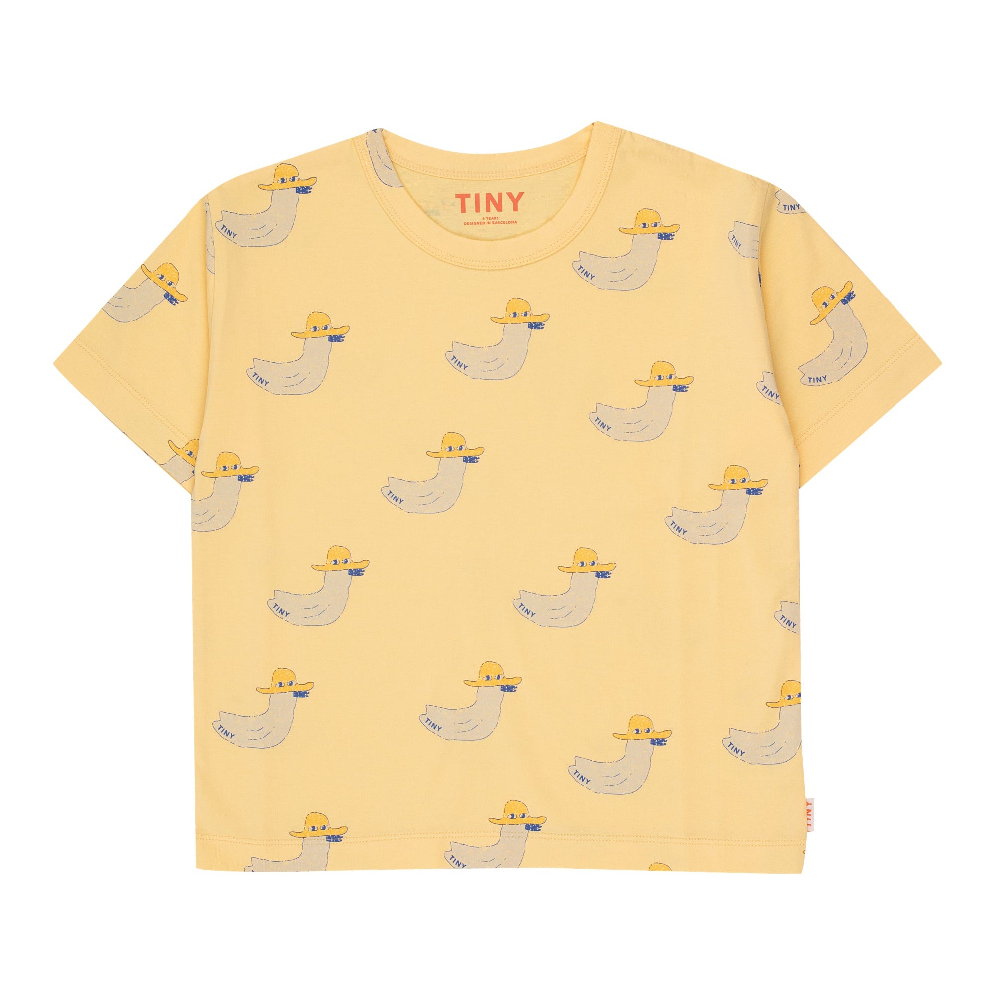 Ducks Tee – mellow yellow