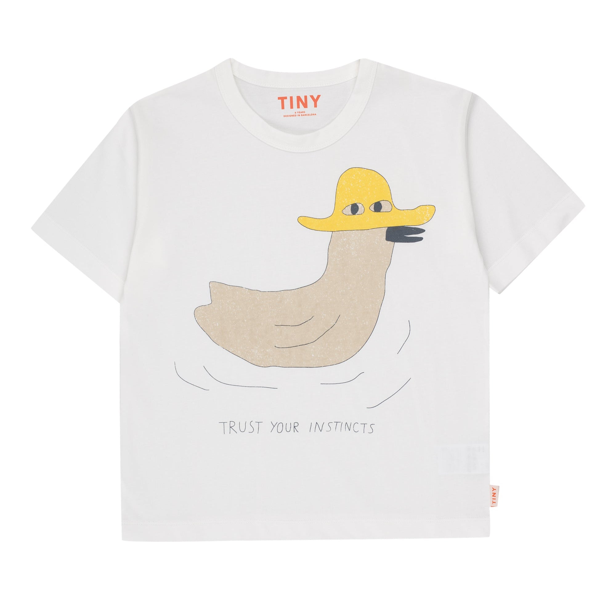 Duck Graphic Tee – off-white