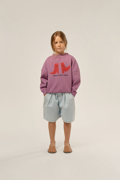 Happy Boots Oversized Kids Sweatshirt