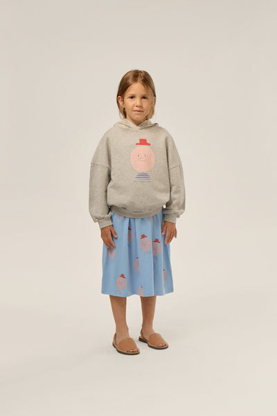 Mr. Happy Man Blue Kids Skirt