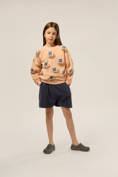 Sailor Allover Oversized Kids Sweatshirt