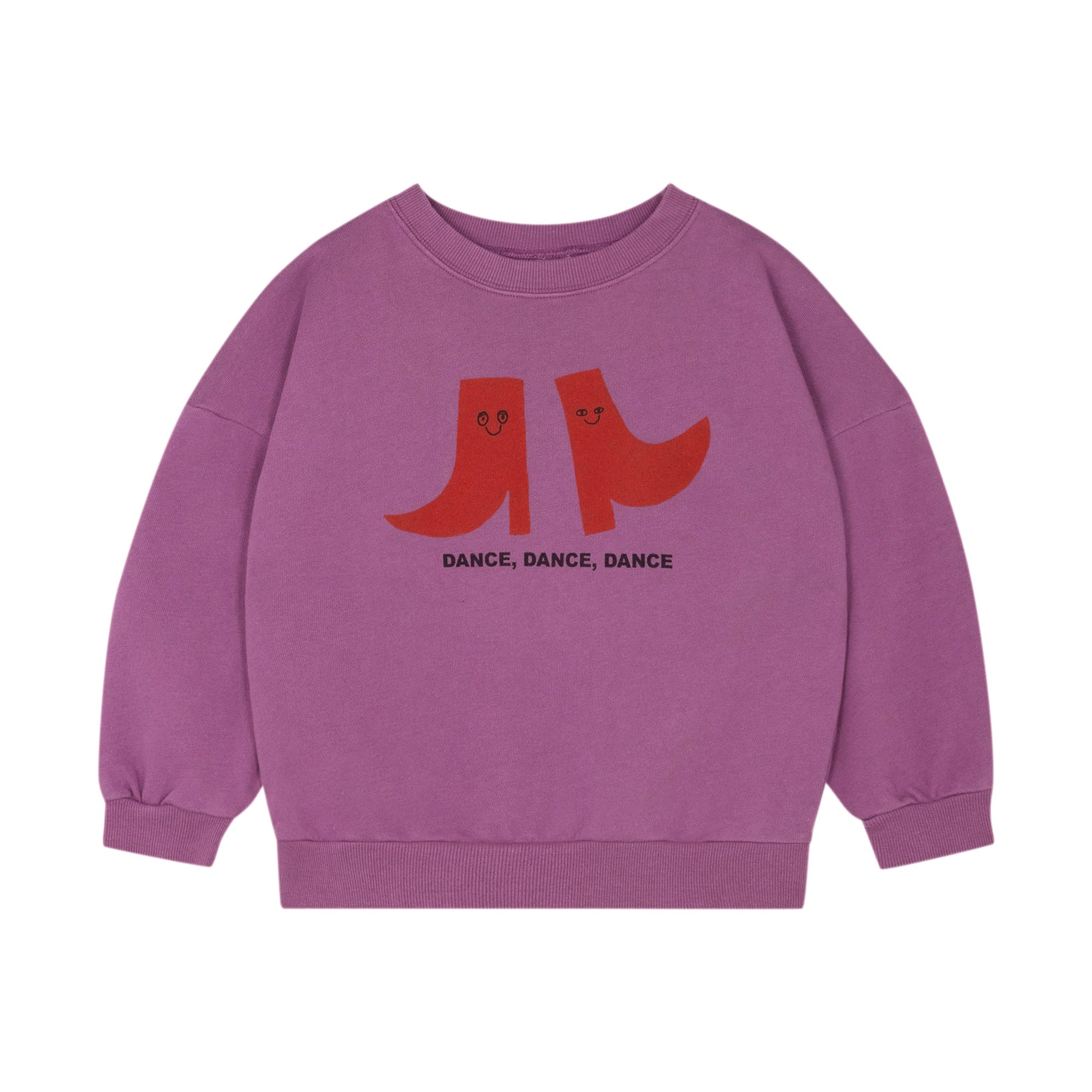 Happy Boots Oversized Kids Sweatshirt