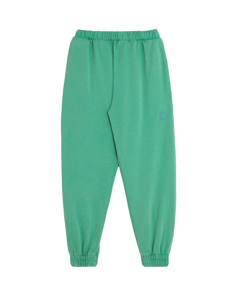 Green Washed Jogging Trousers