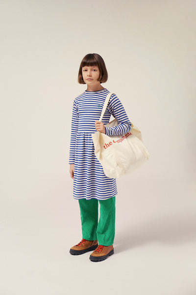 Blue Stripes Kids Dress