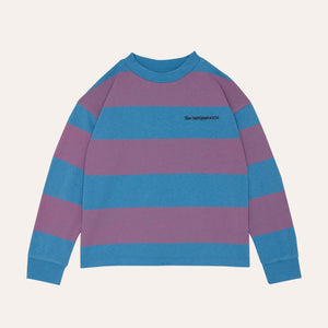 Purple Stripes Long Sleeve T-Shirt