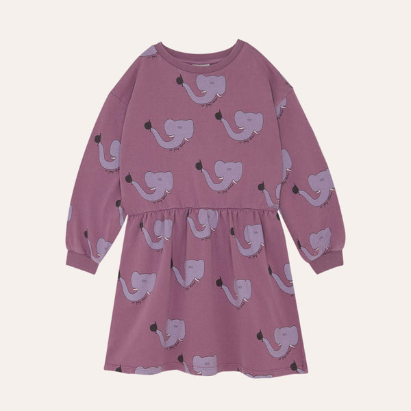 Elephants All Over Kids Dress