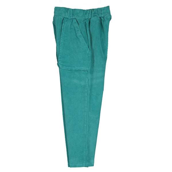 Corduroy Casual Pants – solid green