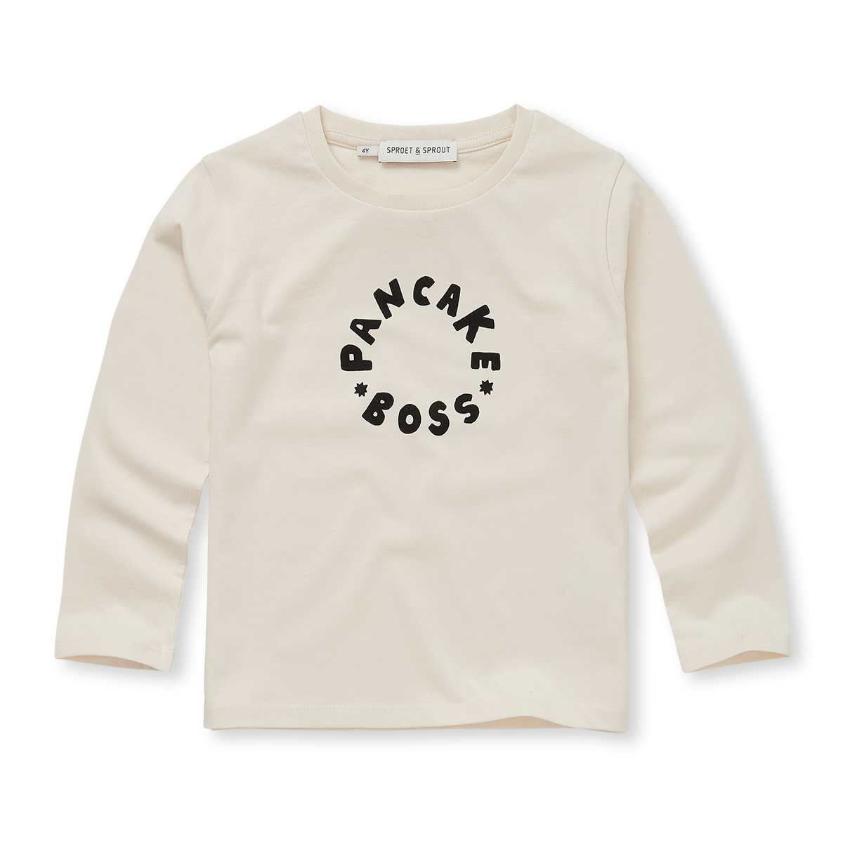 T-Shirt Pancake Boss – ivory