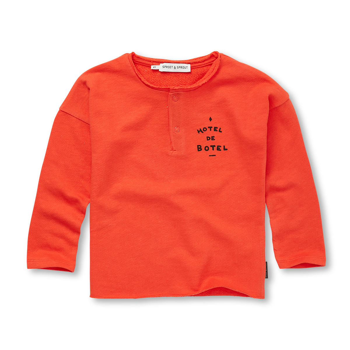 Grandad Sweatshirt – tomato