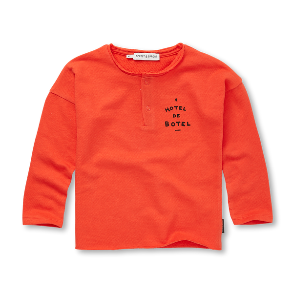 Grandad Sweatshirt – tomato