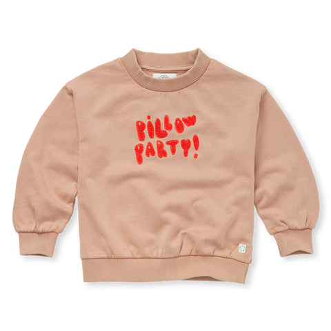 Sweatshirt Pillow Party – praline