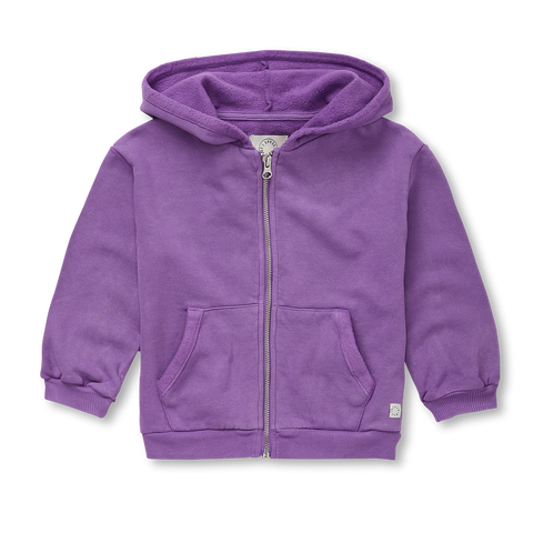 Hooded Cardigan Sproet – purple