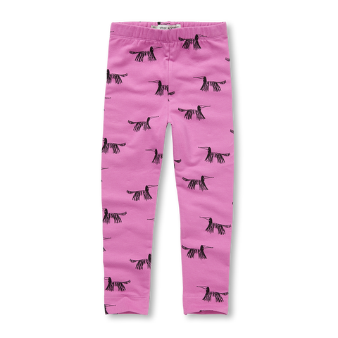 Legging Dogs Print – purple pink