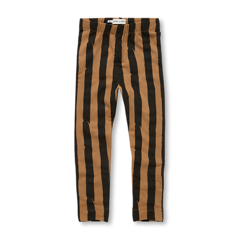 Legging Painted Stripe – mustard