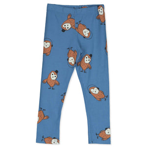 Legging Owls – blue