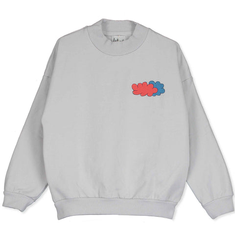 Sweatshirt Little Clouds – grey