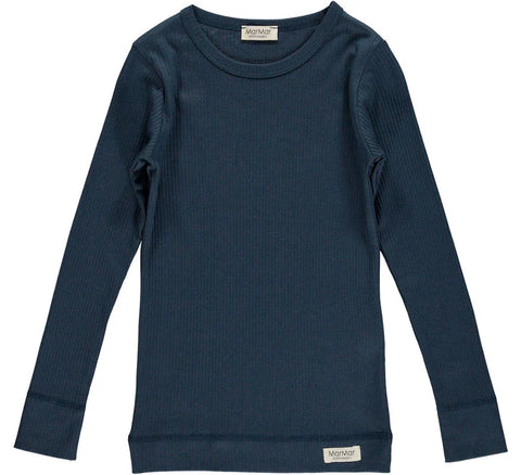 Plain Tee Longsleeve – blue