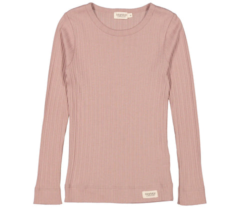 Plain Tee Longsleeve – light plum