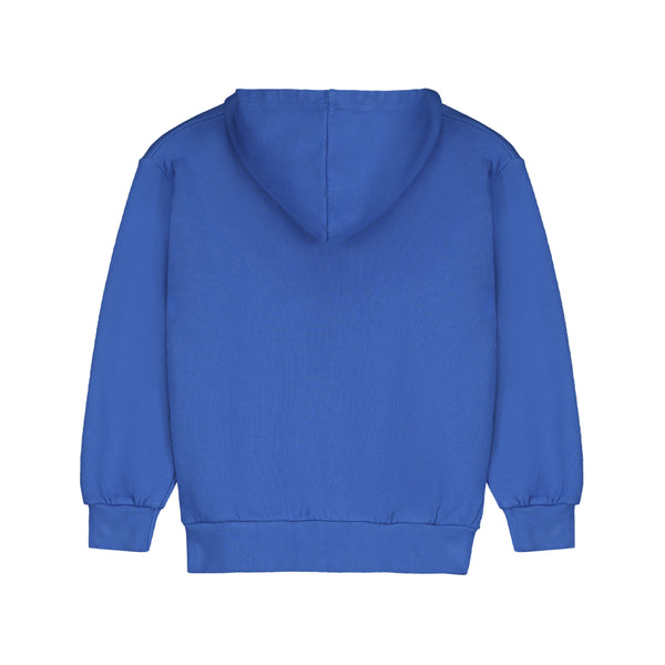 Hoodie Sweatshirt Sleeve Stripe – fresh blue