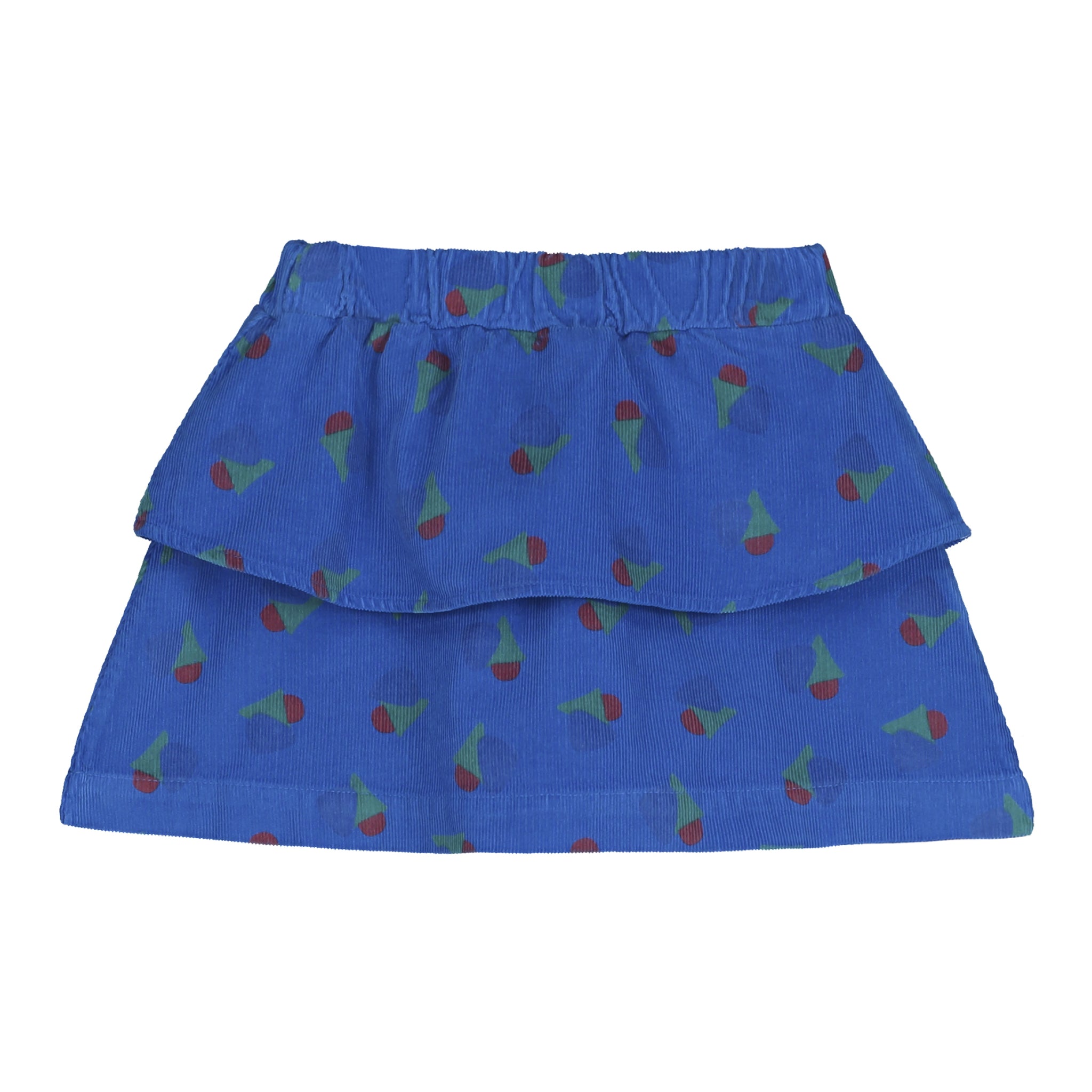 Mini Skirt All Over Maths – fresh blue