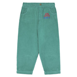 Corduroy Elastic Waist Pant – green lake