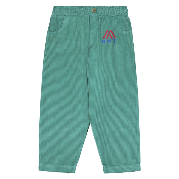 Corduroy Elastic Waist Pant – green lake