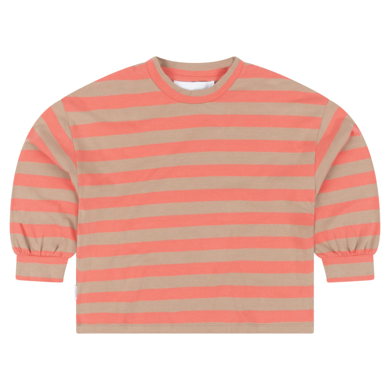 Longsleeve – salmon stripe