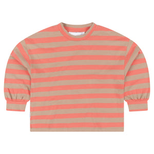 Longsleeve – salmon stripe