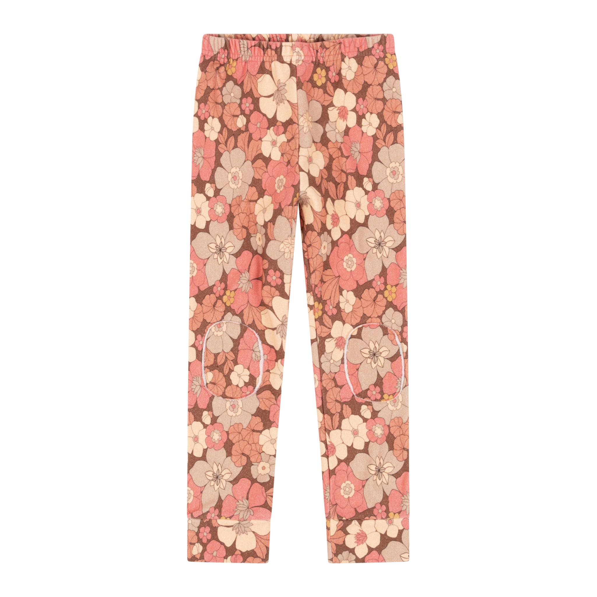 Legging Winter – flowerpower peach