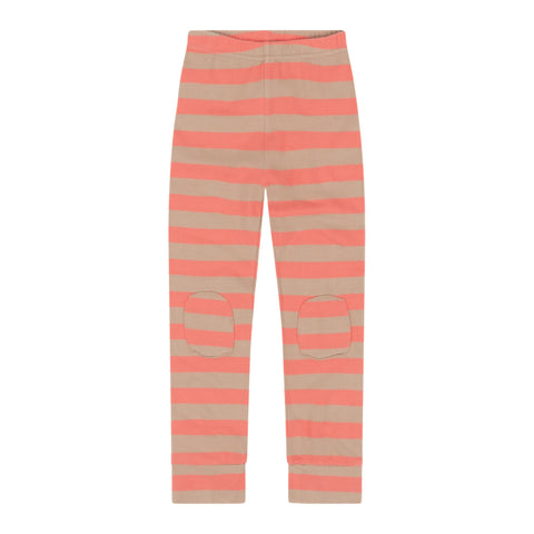 Legging – salmon stripe